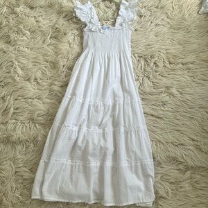 Hill House Long White Dress